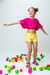 Cropped Maya Pink - Flora Minha - Roupas para crianças