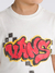 Camiseta Baby Vans Tagged Ss Off White