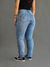 Calça Jeans Feminina Hocks Teli Azul Claro