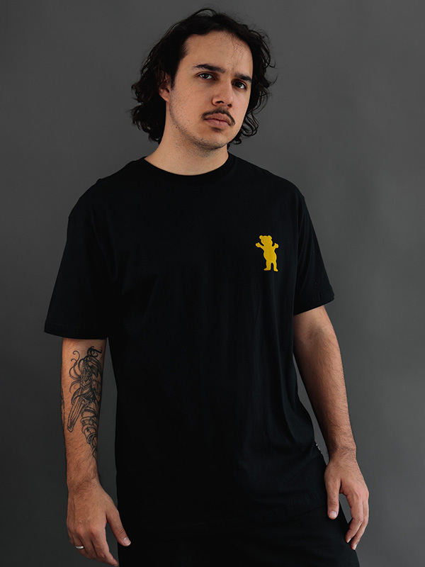 Camiseta Grizzly Cath This Fade Tee Preta