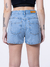 Shorts Feminino Jeans Hocks Intelecto Azul Claro