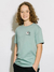 Camiseta Juvenil Volcom Breaker Verde Clara