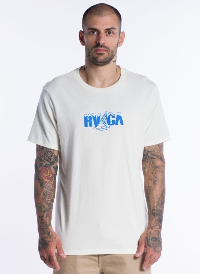 Camiseta Rvca Melted Off White