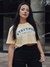 Cropped Riot Stay True Amarelo