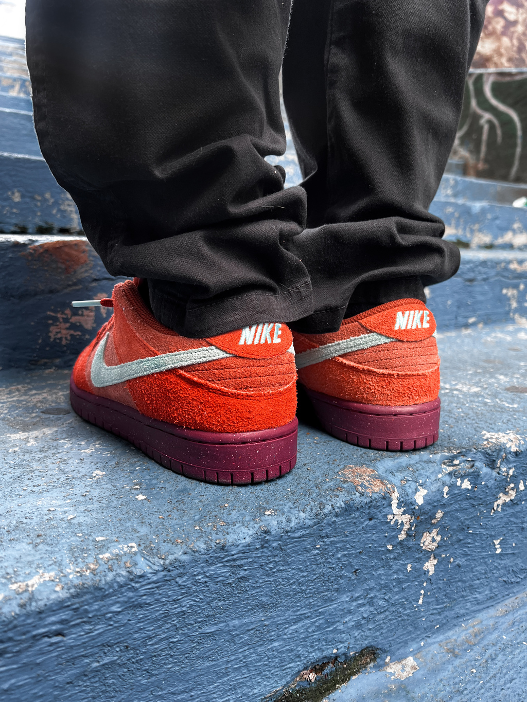 Tênis Nike SB Dunk Low Pro Mystic Red Rosewood