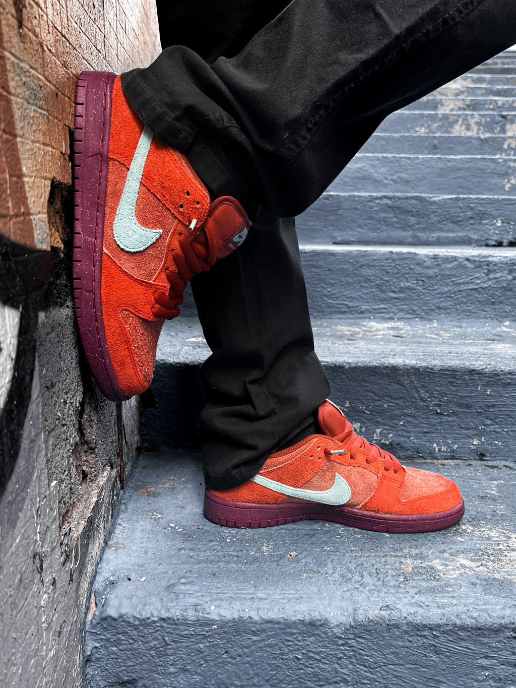 Tênis Nike SB Dunk Low Pro Mystic Red Rosewood