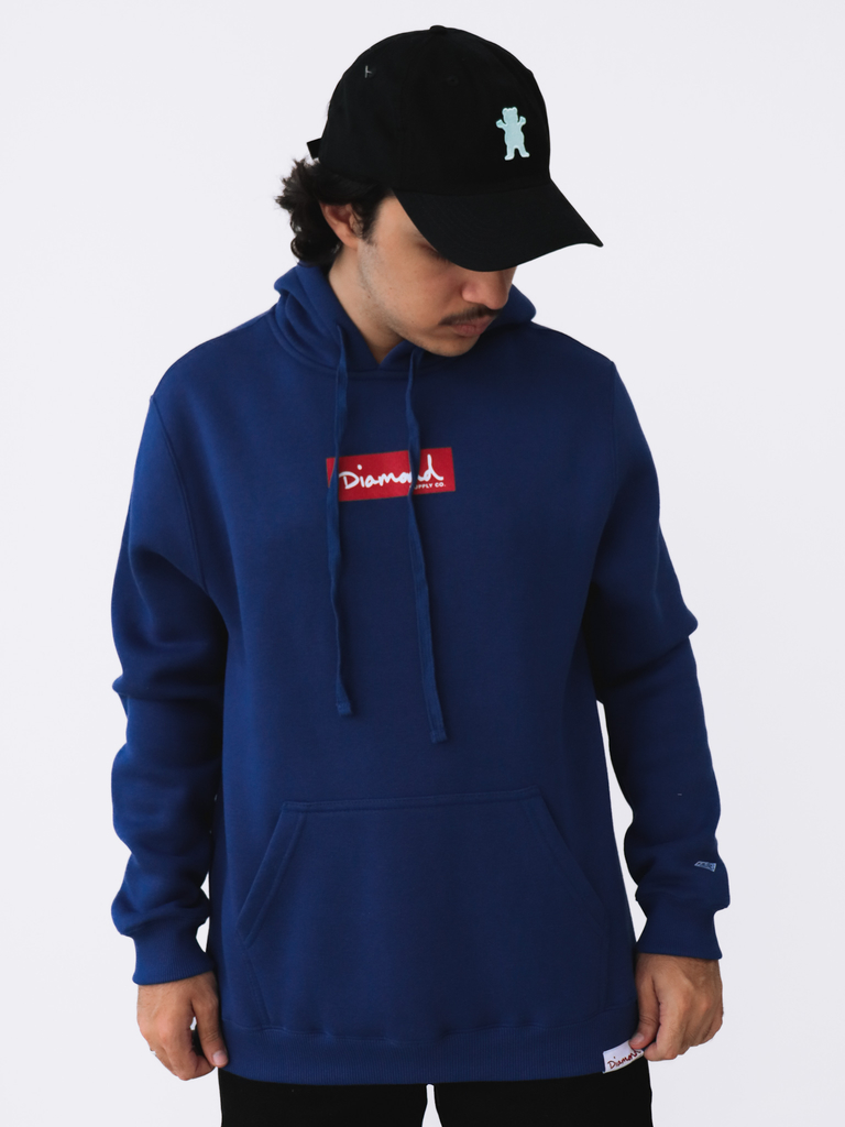 Moletom Canguru High Hoodie Logo Sky Blue os melhores preços