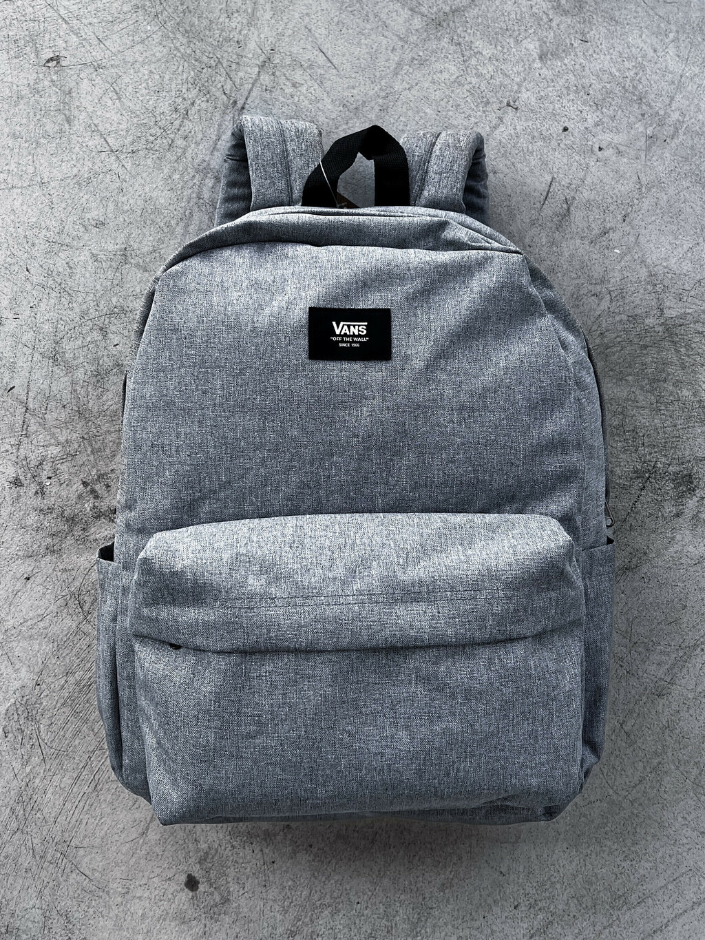 Mochila Vans Old Skool H20 Heather Suiting Cinza