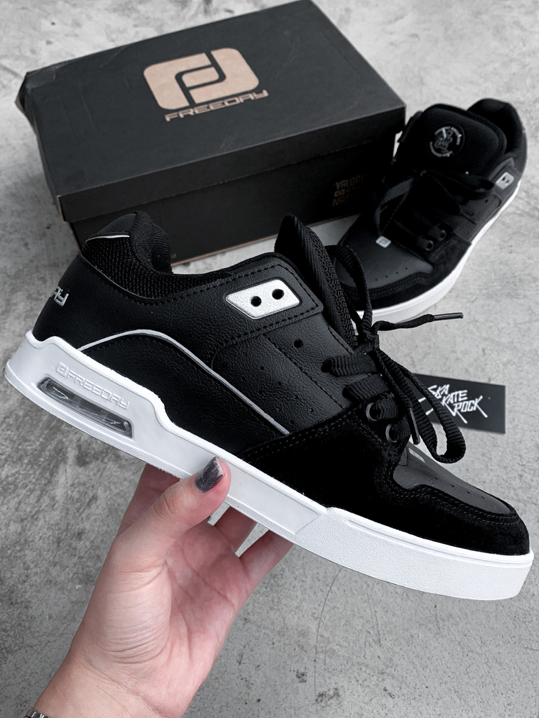 T nis Freeday Heart Refletivo Preto Branco