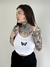 Regata Cropped Volcom Butterfly Branca - Ska Skate Rock