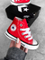 Tênis Converse Baby Chuck Taylor All Star Hi Canvas Vermelho