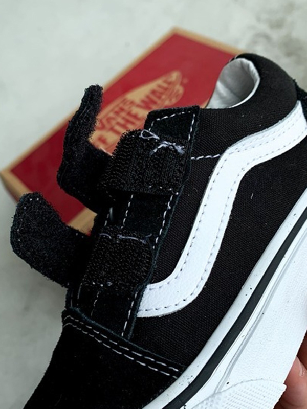 Tênis Infantil Vans preto branco