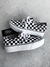 Tênis Vans Authentic Plataforma Checkerboard Preto Branco