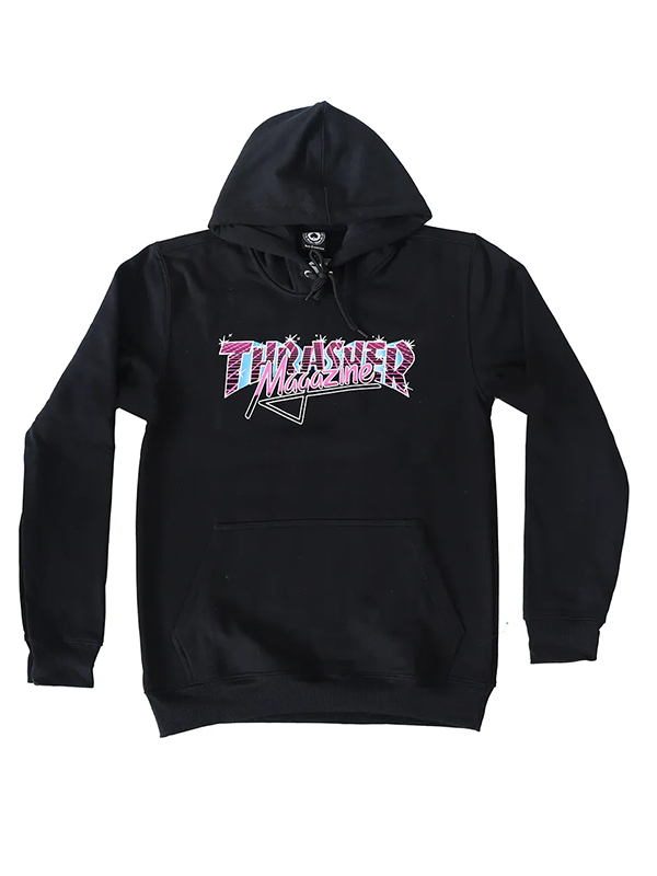 Moletom Canguru Thrasher Vice Logo Preto