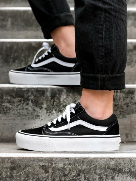 Tenis Vans Old Skool Platform Y28 - Ska Skate Rock