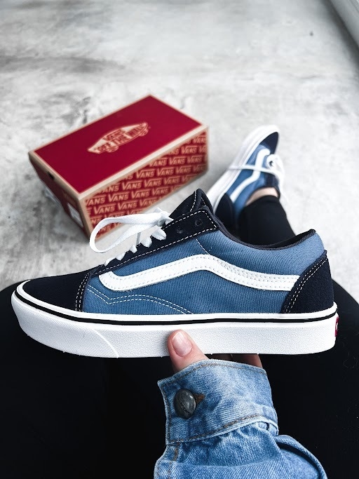 Tênis Vans Old Skool Comfycush Azul