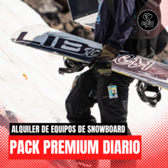 Alquiler Premium Snowboard Diario