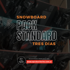 Pack Standard 3 Dias - Snowboard