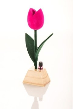 Tulipa e Botão Velvet - Destak Presentes & Encantos 