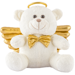 URSO ANJO ENCANTADO MINI 16CM MURY BABY