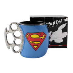 CANECA SOCO INGLÊS 350ML SUPER MAN