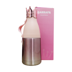 GARRAFA 240ML COROA ROSE