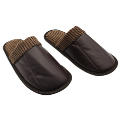 PANTUFA CHINELO DE QUARTO MASCULINO MONACO MARRON