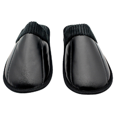 PANTUFA CHINELO DE QUARTO MASCULINO MONACO PRETO - comprar online