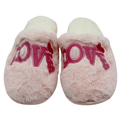 PANTUFA CHINELO DE QUARTO FEMININO LOVE