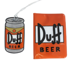 Kit viagem passaporte duff beer - comprar online