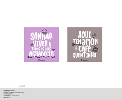 QUADRO CARDS MENSAGENS 12x12cm - FRASES DE CASA - loja online