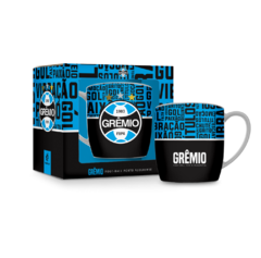 CANECA PORCELANA URBAN 360ML TIMES FUTEBOL- GRÊMIO FRASES