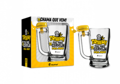 CANECA CHOPP TABERNA 340ML C/ CAMPAINHA - TRAZ MAIS CERVEJA