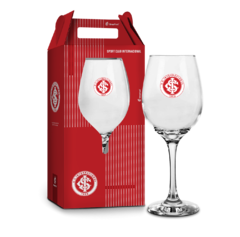 TAÇA VINHO 385ML TIMES FUTEBOL - INTERNACIONAL