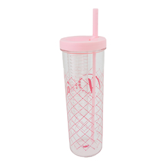 COPO CANUDO COM INFUSOR 700ML AGUA SABORIZADA DIVA CLASSICA - comprar online