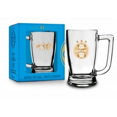 CANECA VIDRO 340 TABERNA SERIE OURO - GRÊMIO