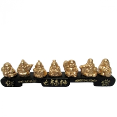 7 deuses dourado na base 18 cm - comprar online