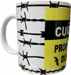 CANECA PORCELANA 330ML PROPRIEDADE DO PAPAI na internet