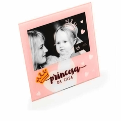 Porta retrato bebe princesa foto 10x15cm - comprar online