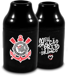 PORTA GARRAFA LITRINHO 300ML TIMES FUTEBOL - CORINTHIANS