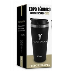 COPO TERMICO EMBORRACHADO 450ML CURSO PROFISSAO FISIOTERAPIA - loja online