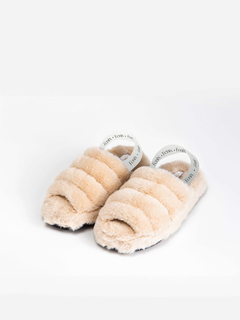 PANTUFA CHINELO PLATAFORMA FEMININO NUDE 2266