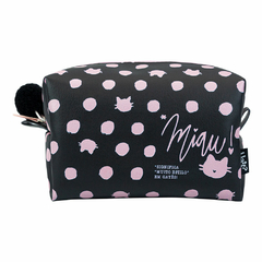 NECESSAIRE BOX ESTOJO PARA MAQUIAGENS UATT - GATINHA MIAU - Destak Presentes & Encantos 