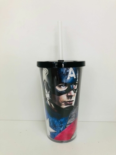 COPO CANUDO CAPITAO AMERICA - comprar online