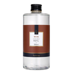 REFIL VIA AROMA 500ML HOME SPRAY AMBIENTE CLASSICA MUSK