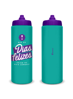 GARRAFA SQUEEZE TROOPER MOTIVACIONAL 950ML - DIAS FELIZES