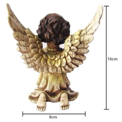 Estatua Anjo decorativo em resina 16cm na internet