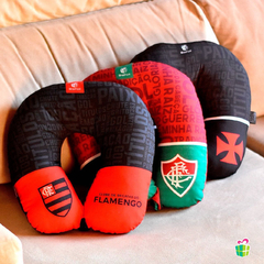 ALMOFADA DE PESCOCO VIAGEM DESCANSO TIMES FUTEBOL - FLAMENGO na internet