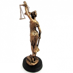 Estátua Dama da justiça Deusa Themis 24 cm - comprar online