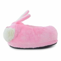 PANTUFA FECHADA PELUCIA COELHO ADULTO 3D 12005 - Destak Presentes & Encantos 